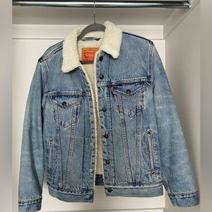 Levis sherpa fleeced lined jacket